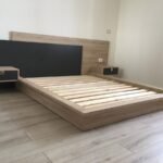 BED FRAME 6/6 with two bedside drawers